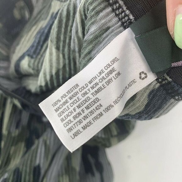 Camouflage Ribbed Midi Skirt Small Camo Wild Fable - Picture 6 of 6